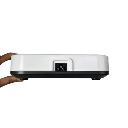 QIUSUO Multi-position Magnetic Stirrer 6 Multi Position Digital Magnetic Mixer with 6 Number of Stirring Points 6 * 500 ML Max Stirring Volume Plate Size 110MM Timing and Locking Function Liquid Crystal Display