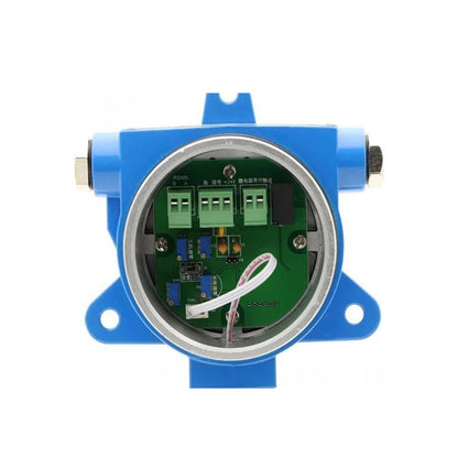 QIUSUO Fixed NO2 Gas Detector Nitrogen Dioxid Detector with Range 0-20ppm Resolution 0.1ppm L-alarm 5ppm H-alarm 10ppm Accuracy ≦ 5% F.S for Combustible and Toxic Gas Leakage Detection Test Response Time≦30S