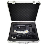 QIUSUO Portable Magnetic Particle Flaw Detector AC Magnetic Yoke Flaw Detector with Magnetic Pole Pitch 0-230mm Working Current AC 2.2A Lifting Force AC>4.5kg (44N) Electric Source AC110V 50/60Hz for Surface Defects NDT Magnetic Particle Testing