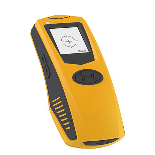 QIUSUO Rebar Detector in Concrete Digital Rebar Scanner Rebar Locator Steel Bar Scanner with USB Interface Location Range 1 to 120mm Diameter Measuring Range Φ6-50mm Concrete Protective Layer Tester LCD