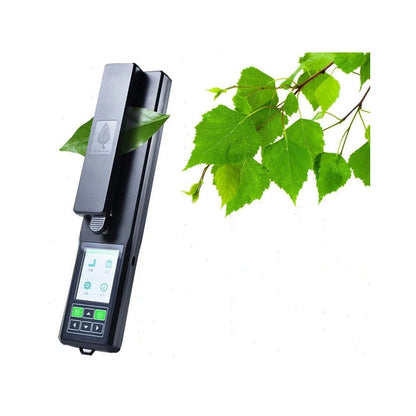 QIUSUO Leaf Area Meter Portable Leaf Area Analyzer with Type-C Interface Resolution 0.01cm² LCD Large Liquid Crystal Display Range 0-155mm Length 0-2000mm for Measure the Leaf Area and Related Parameters of  the Blades