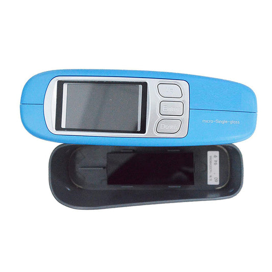 QIUSUO Gloss Meter 60 Angle Gloss Meter with Test Light Spot(mm) 9*15 Test Range 0-1000GU for Paint Ink Coating Electroplating Plastic Electronics Hardware And Other Fields