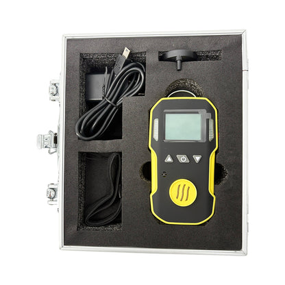 QIUSUO Portable Nitric Oxide Monitor Digital Nitric Oxide Gas Monitor with Range 0-250ppm Resolution 1ppm Accuracy ≦ 5% F.S L-Alarm 50ppm H-Alarm 150ppm for Combustible and Toxic Gas Leakage Detection Test