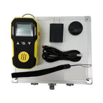 QIUSUO NH3 Gas Detector Ammonia Tester with Range 0-100ppm Resolution 1ppm L-Alarm 20ppm H-Alarm 50ppm Accuracy ≦ 5% F.S.Aluminum Shell material for Combustible and Toxic Gas Leakage Detection Test