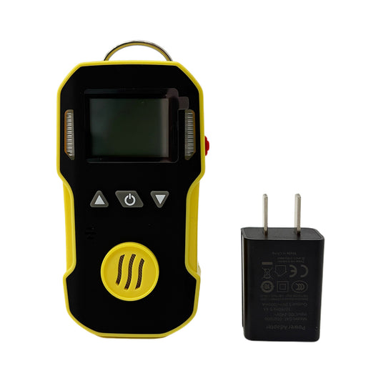 QIUSUO NH3 Detector Portable Ammonia Monitor  with Range 0-100ppm Resolution 1ppm Accuracy ≦ 5% F.S.Aluminum Shell material  ABS Material Waterproof for Combustible and Toxic Gas Leakage Detection Test