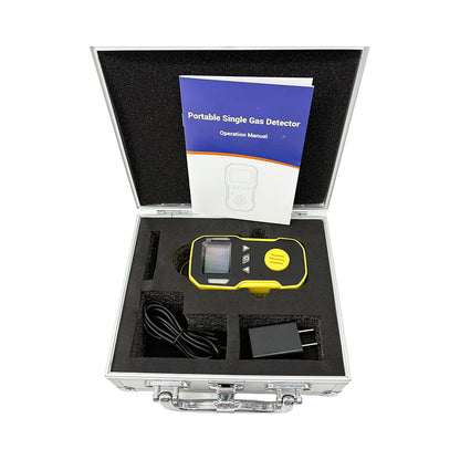 QIUSUO Nitric Oxide Detector Digital NO Analyzer with Accuracy ≦ 5% F.S L-Alarm 50ppm H-Alarm 150ppm Range 0-250ppm Resolution 1ppm  ABS Material Waterproof  High Precision and Real Data Test Measurement & Inspection
