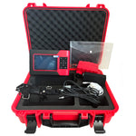 QIUSUO Rebar Finder NDT Rebar Locator with 6-50mm Rebar Diameter 6mm-90mm 7mm-200mm Protective Layer Thickness USB Interface for Protective Layer Thickness Positioning Diameter Space Grid Display