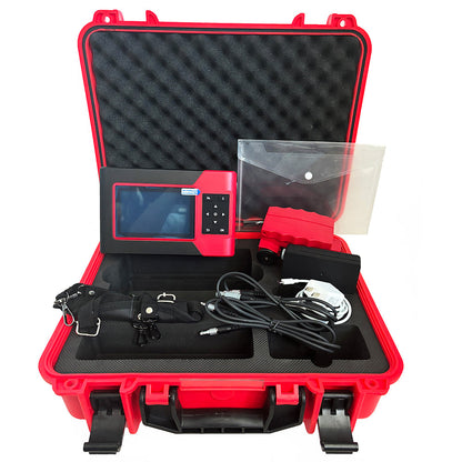 QIUSUO Digital Concrete Rebar Scanner Concrete Rebar Scanner with Rebar Diameter 6-50mm Protective Layer Thickness Range 6mm-90mm 7mm-200mm Error ±2 USB Interface for Measuring Concrete Protective Layer Thickness