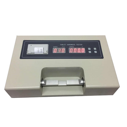 QIUSUO Lab Tablet Hardness Tester Tablet Hardness Test Apparatus for Detecting Tablet Breaking Hardness with Built-in Printer Hardness Range 2 to 200N Accuracy ±1.5%
