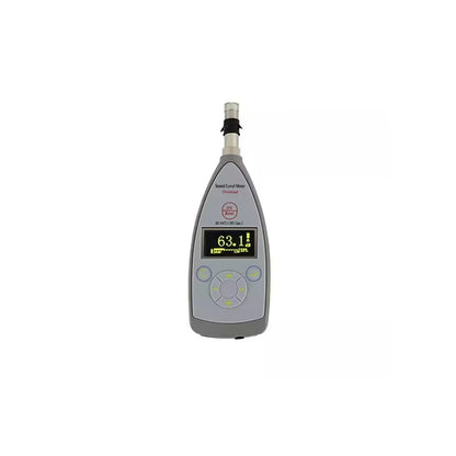 QIUSUO Class 2 Integrating Sound Level Meter Noise Level Tester with Range 10 Hz-20 kHz 25dB(A)-140dB(A) 8000 Groups Data Storage USB RS232 Interface for Traffic Noise Measurement