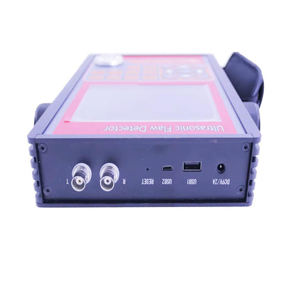QIUSUO Ultrasonic Flaw Detector Ultrasonic Flaw Detection Equipment with Range 1000-15000m/s Velocity 1000 to 20000m/s Frequency 20-2000Hz B scan AWS D1.1 15G Large Data Storage Function