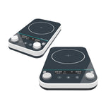 QIUSUO Large Capacity Magnetic Stirrer Magnetic Stirrer-2L with Brushless Motor Max Capacity 2L Speed Range 50-1500rpm One-click Switch Between Clockwise and Counterclockwise Panel Material Tempered Glass