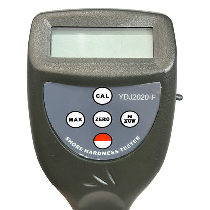 QIUSUO Digital Foam Hardness Tester Digital Shore F Hardness Tester Foam Hardness Tester with Range 0~100HF for Sponge Soft Foam Pillow Polyurethane Rubber ASTM ISO Standard