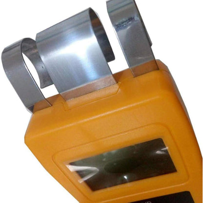 QIUSUO Paper Moisture Tester Handheld Paper Moisture Analyzer with with Measuring Range 0-98% Resolution 0.1/0.01 for Corrugated Paper,Cartons,Paper Rolls,Etc