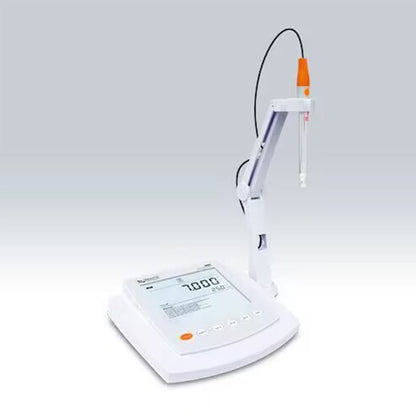 QIUSUO Benchtop Nitrate Ion Meter NO3 Ion Meter with Range -1999.9 to 1999.9 mV Accuracy ±0.5% F.S. Measurement Units ppm mg/L mol/L mmol/L 2 to 5 Points Calibration USB Communication Interface for Analyzing Nitrate Ion