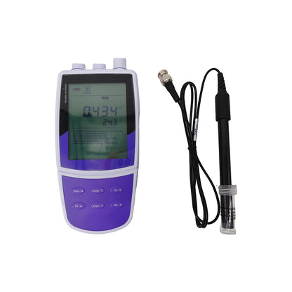 QIUSUO Ammonium Ion Meter NH4 Ion Concentration Meter with Standard Calibration Fluid Range 0.1 to 18000 ppm Accuracy ±1% F.S. for Testing NH3 Ion