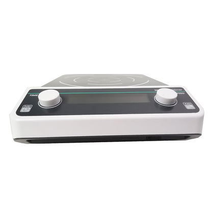 QIUSUO Industrial 10L Magnetic Stirrers Large-Capacity Magnetic Stirrer with Max Stirring Volume 10L Magnet Size Range 50MM Timing 1min-23h59min Range of RPM 50-1500rpm LCD Display Brushless Motor