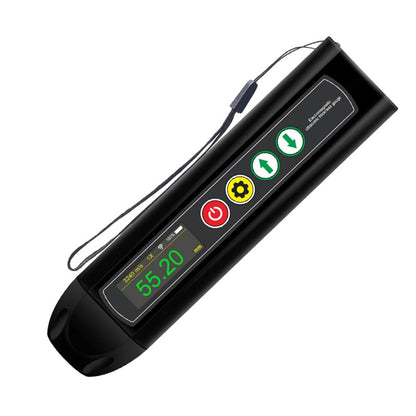QIUSUO Electromagnetic Ultrasonic Thickness Gauge Pen Electromagnetic Ultrasonic Thickness Meter with Sampling Rate 80Msps Bandwidth 2.5Mhz～6Mhz Accuracy ±0.01mm USB Communication Interface for Aluminum Copper Iron Cast Steel Etc