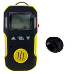 QIUSUO Hydrogen Cyanide Gas Detector Handheld HCN Gas Detector with Resolution 0.1ppm Accuracy≦ 5% L-alarm 5ppm H-alarm 10ppm Range 0-50ppm Explosive Proof Housing High Concentration Protection
