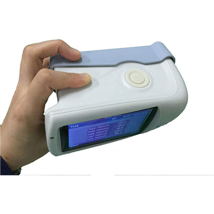 QIUSUO Multi-angle Gloss Meter 20/60/85° Gloss Meter with Measuring Range 20°:0~1000GU 60°:0~1000GU 85°：0~160GU Errors±1.5 ± 1.5% for Plastic Paper Hardware Industries Etc