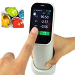 QIUSUO Lab Colorimeter Touch Screen Colorimeter with 6mm Measuring Aperture Repeatability ΔE*ab≤ 0.03 for Coating Ceramic Plastic Paint Color Measurement Comparison