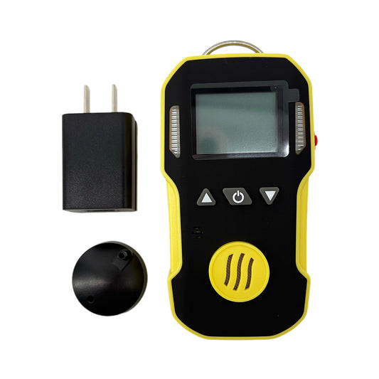 QIUSUO Nitric Oxide Detector Digital NO Analyzer with Accuracy ≦ 5% F.S L-Alarm 50ppm H-Alarm 150ppm Range 0-250ppm Resolution 1ppm  ABS Material Waterproof  High Precision and Real Data Test Measurement & Inspection