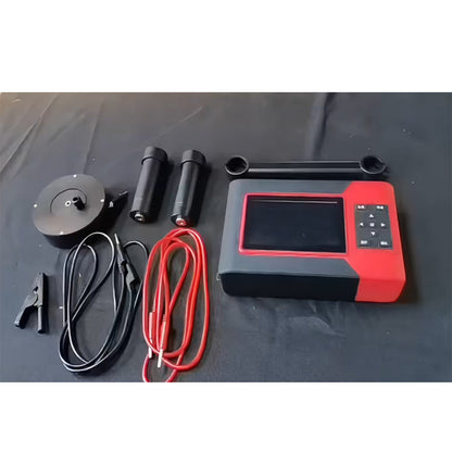 QIUSUO Steel Corrosion Detector Rebar Corrosion Detection Detector with Measurement Point Spacing 1-100cm Measuring Potential ±1000mV Test Accuracy ± 1mV Measured Area 8100 m2 Permanent Fixed Metal Electrodes