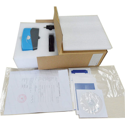 QIUSUO Portable Gloss Meter Single Angle 60°Gloss Meter Digital Glossmeter with Test Range 0-1000GU for Paint Ink Coating Electroplating Plastic Electronics Hardware And Other Fields