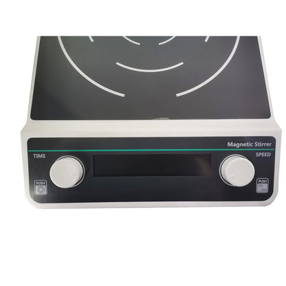 QIUSUO 5L Magnetic Stirrer Large Volume Magnetic Stirrer with Brushless Motor Button and Knob Control Max Stirring Volume 5L Magnet Size Range 40MM Timing 1min - 23h59min Range of RPM 50-1500rpm