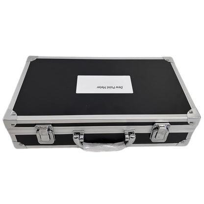 QIUSUO Portable Dew Point Meter Multifunctional Dew Point Meter for Ambient Temperature Dew Point Wet Bulb Temperature Relative Humidity Absolute Humidity PPM with Ambient Temperature Range -30~120°C (-22~248°F) Relative Humidity Range 0~100%RH