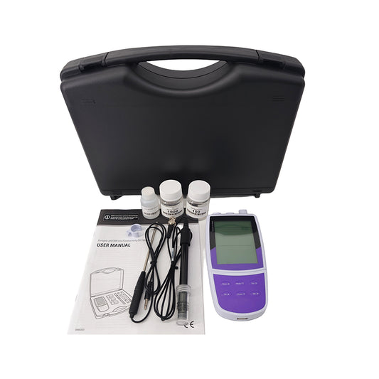 QIUSUO Bromide Ion Meter Portable Br Ion Meter with Range 0.4 to 81000 ppm Accuracy ±0.5% F.S. Calibration Fluid 2 to 5 Points Calibration for Testing Br Ion