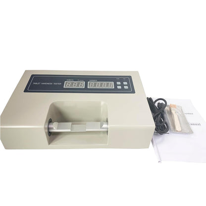 QIUSUO Automatic Tablet Hardness Tester Tablet Hardness Tester Machine with Hardness Range 2 to 199.9N Accuracy ±1.5 Percent or Detecting Breaking Hardness of Tablet Auto-Test Auto-Diagnose Auto-Alarm