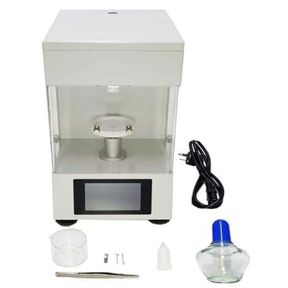 QIUSUO Automatic Interfacial Tensiometer Liquid Surface Tension Meter with Platinum Loop and Platinum Board Range 0 to 1000 mN/m Accuracy 0.01mN/m