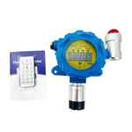 QIUSUO Fixed Nitric Oxide Detector NO Detector with Accuracy ≦ 5% F.S Range 0-250ppm Resolution 1ppm L-Alarm 50ppm H-Alarm 150ppm for Combustible and Toxic Gas Leakage Detection ABS Material Waterproof