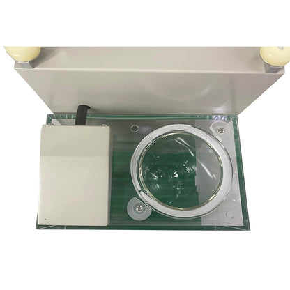 QIUSUO Tablet Dissolution Tester Pharmaceutical Dissolution Testing with One Cup and One Lever Speeding Accuracy ±2rpm Using Micro Water Pump Circulating Water Flow Even Heat System