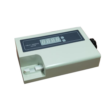 QIUSUO Lab Tablet Hardness Tester Tablet Hardness Testing Equipment with Hardness Range (2～200) N/(0.2～20) kg Hardness Accuracy ±1.5% Digital Calibration and Zero Adjustment One-Button N/KG Conversion