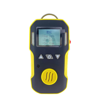 QIUSUO Handheld Benzene Gas Detector Benzene Gas Detection with Measurement Range from 0 to 100ppm Resolution 1ppm H-alarm 50ppm L-alarm 20ppm Vibration Indicator Alarm for Combustible and Toxic Gas Leakage Detection