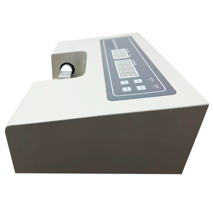 QIUSUO Medical Tablet Hardness Tester Automated Tablet Tester with 2-200N 40mm Electric Pressurized Accuracy ±1.5% Test period 20S/P Automatic Statistic Printing for Detecting Tablet Breaking Hardness