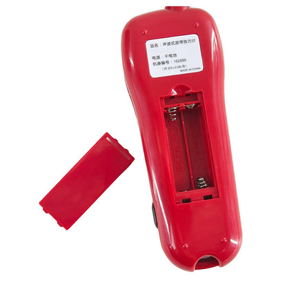 QIUSUO Belt Tension Meter Sonic Tension Meter Belt Tensiometer with Frequency Range 10Hz-5000Hz Tension Range 0.01-99900N LCD Backlit Display Automatic Sensitivity Calibration 500 Groups Storage Data for Most Belt Types