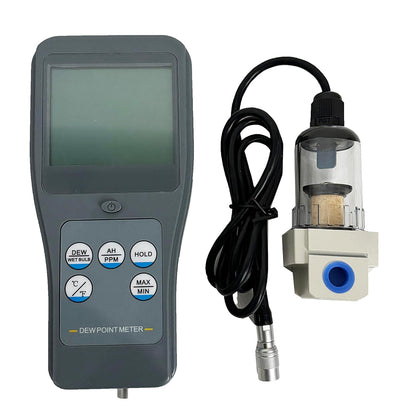QIUSUO Portable Dew Point Meter Handheld Dew Point Meters with 6 Testing Parameters Ambient Temperature Range -30~120°C (-22~248°F) Dew Point Temperature Range -45~120°C (-49~248°F) Absolute Humidity Range 0~400g/m³