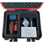 QIUSUO Integrated Rebar Scanner Handheld Concrete Rebar Scanner with High Resolution Color LCD Screen the Test Results Visually Display the Protective Layer Thickness Rebar Spacing and Number of Rebars 170000 Testing Points