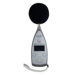 QIUSUO Sound Level Meter Class 1 Digital Sound Level Meter with Measurement Range 25dB(A)~140dB(A) Statistical Analysis Function 8000 Groups Data Storage for Community and Industrial Noise Measurement