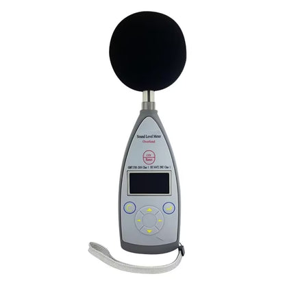 QIUSUO Portable Sound Level Meter Noise & Sound Level Meters with Frequency Range10 Hz~20 kHz Measurement Range 25dB(A)~140dB(A) Sampling Frequency 48kHz Integrating Time 1s~24h 8000 Groups Data Storage