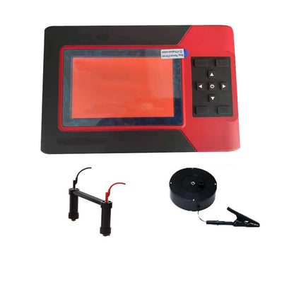 QIUSUO Digital Rebar Corrosion Detector Tester Meter for Measure the Probability of Corrosion of Reinforcing Bars in Concrete Walls Beams and Columns with Measuring Potential ±1000mV Measured Area 8100 m2 Test Accuracy ± 1mV