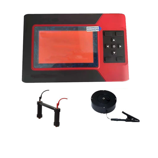 QIUSUO Steel Bar Corrosion Detector Rebar Rust Detector Steel Bar Corrosion Tester With Measure Potential ±1000mV Accuracy ±1mV Distance 1-100cm JGJ/T152-2019 For Measure Corrosion Steel Bars Concrete