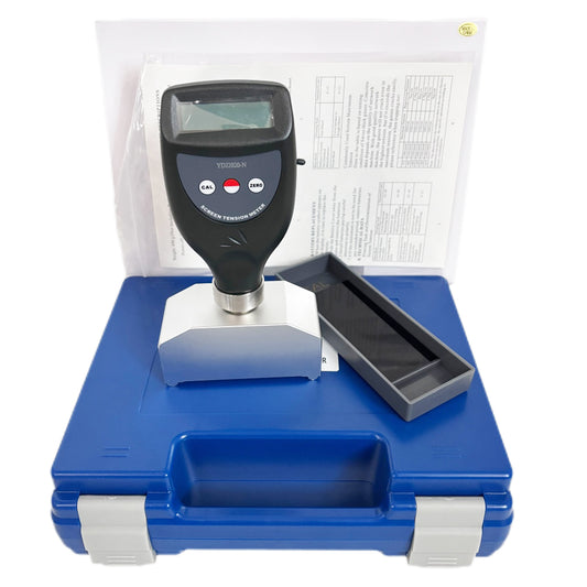 QIUSUO Screen Printing Tension Meter Digital Screen Printing Tension Meter with LCD Digital Display Eliminating Reading Error Resolution 0.1 Measurement Range 7~40N/cm
