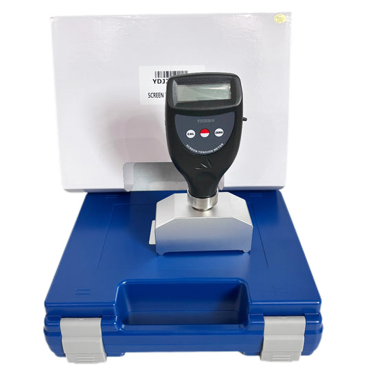 QIUSUO Screen Tension Gauge Digital Silk Screen Tension Tester with Resolution 0.1 High Accuracy Fiducial Error 5% Measurement Range 7~40N/cm for Screen Tension and Stencil Tension Measurements