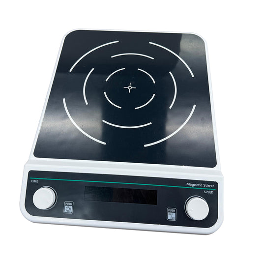 QIUSUO Large Capacity Magnetic Stirrer 30l Digital Magnetic Stirrer with Max Stirring Volume 30L Range of RPM 50-1300rpm Speed Regulation Accuracy ±5rpm/min Magnet Size Range 80MM Timing 1min-23h59min