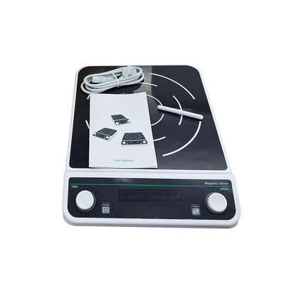 QIUSUO 50L Magnetic Stirrer Mixer Digital Large Capacity Magnetic Stirrer with LCD Display Max Stirring Volume 50L Magnet Size Range 100MM Range of RPM 50-1100rpm Speed Regulation Accuracy ±5rpm/min
