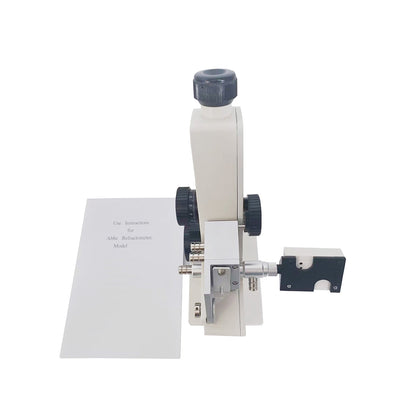 QIUSUO ABBE Refractometer Monochromatic Brix Refractometer with Digital Thermometer Refractive Index nD 1.3000-1.7000 Accuracy(nD) ±0.0002 for Transparent or Translucent Material